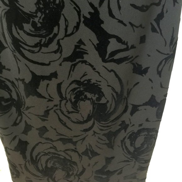 NWT Connected Apparel Black Cocktail Dress 6 - Picture 2 of 3